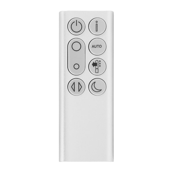 Reservefjernkontroll for Pure Cool TP04 TP06 TP09 DP04 Luftrenserfjernkontroll (sølv) Silver