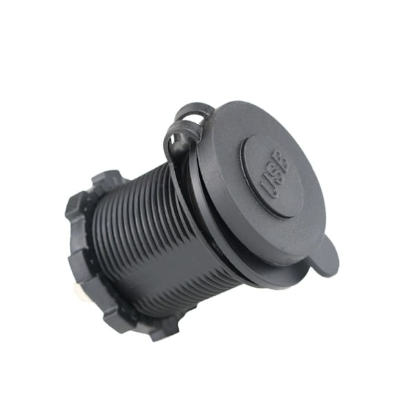 Bil, motorcykel, skib, autocamper modifikation, dobbelt USB biloplader, dobbelt blænde, ny 4.2 bil mobiltelefon hurtigoplader Dual aperture 4.2A red