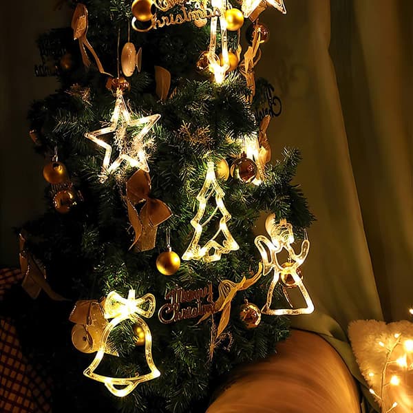 julelys vindusdekorasjonslys