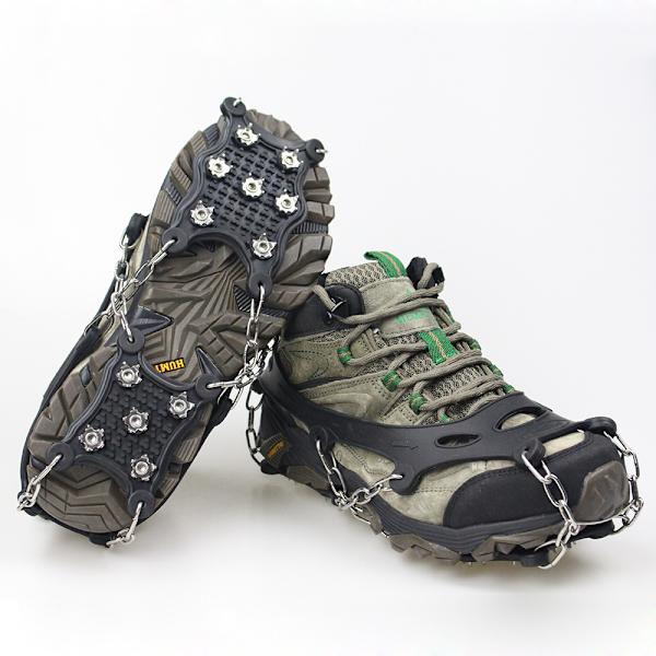 12-spids crampon-pigge, ispigge til støvler, kløer