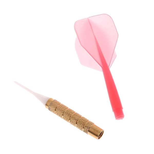 8x14 Gram Plastik Sikkerheds Soft Tip Dartpil Til Elektronisk Soft Dartskive Rød