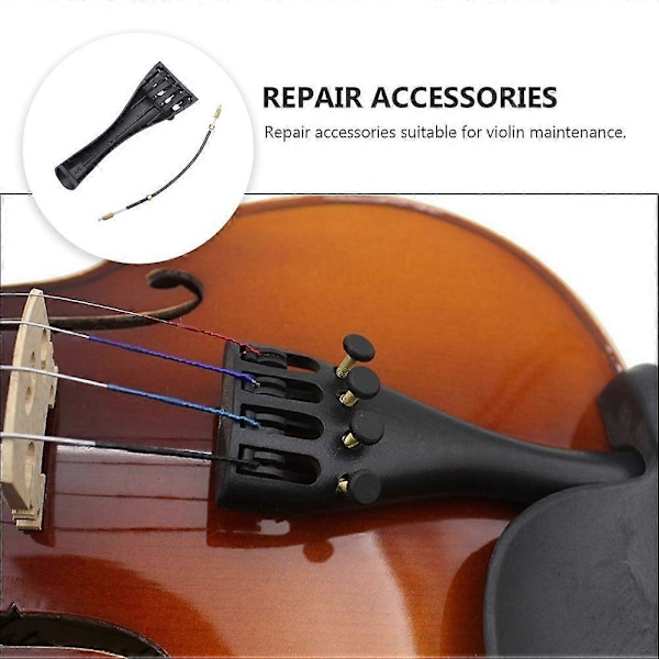 Violinstall Aluminiumlegering Violin Finjusterare Stall Instrumentdel