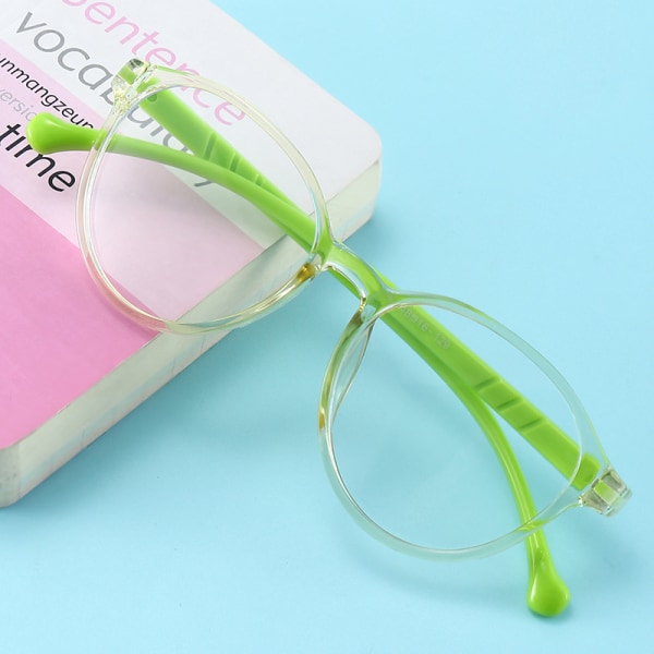 Blått lysblokkerende briller Anti Eye Strain Frame Briller for barn Leselek