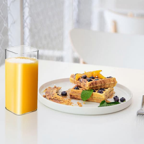 2st utsökta glaskoppar kreativa hushållscocktailkoppar kaffemjölkskoppar