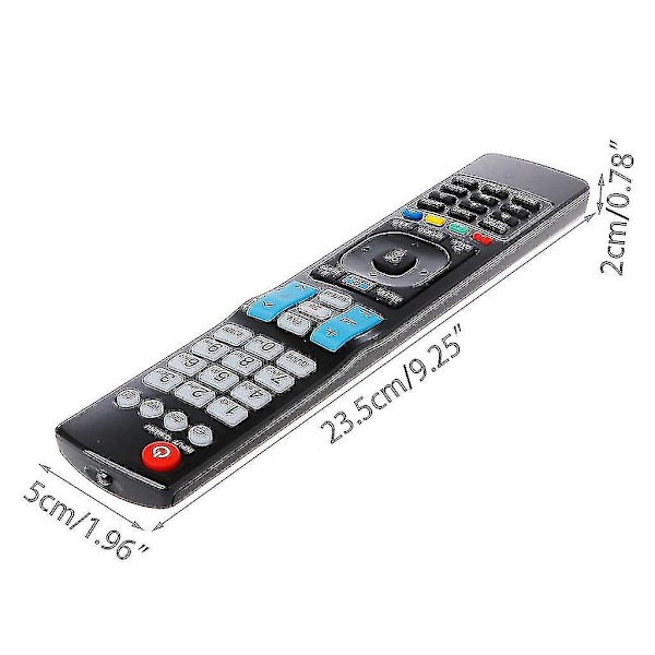 Fjärrkontroll för LG AKB73756565 3D för Smart Apps TV Svart