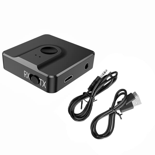 2-i-1 Bluetooth-sender/mottaker med HD og lav latens lydadapter