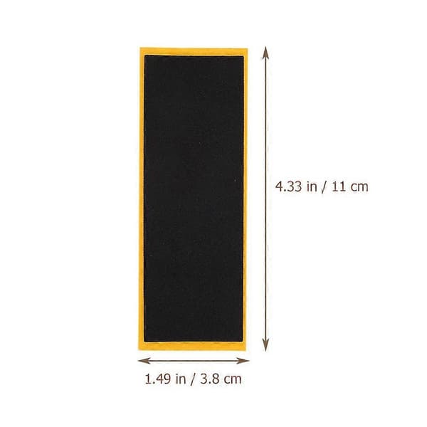 12 stk. griptape til fingerboard, skumgriptape til fingerboard, skateboard skumgriptape