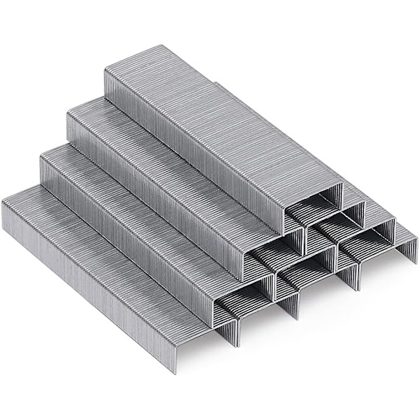 Amazon Basics Heftemaskin med 1000 stifter, Svart, Pakke med 1
