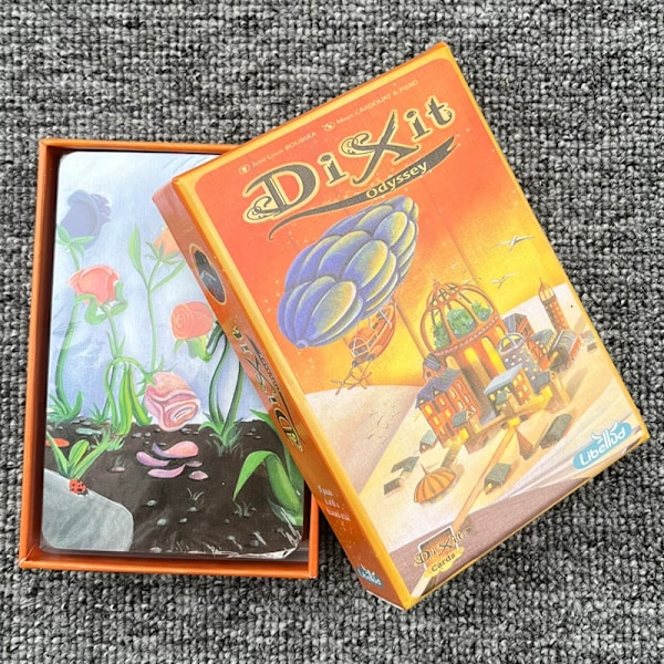 Engelsk version Dixit A Few Words Party Brädspel Strategibrädspel Kortleksleksak Odyssey