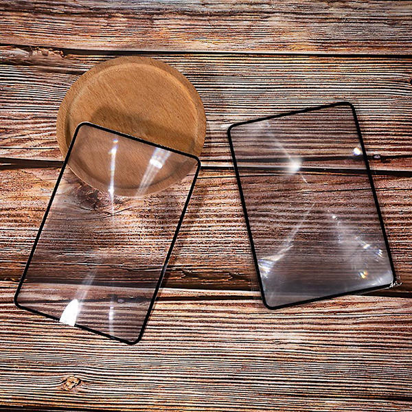 PVC Forstørrerark Forstørrelsesglas Boglæsningshjælp Linse Loupe
