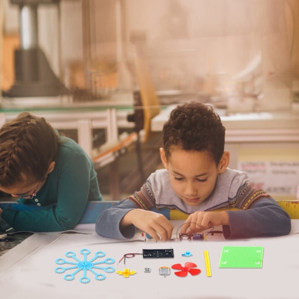 Håndlaget håndsveivet boblemaskin Utvikler intelligens Hands-on evne Vitenskapelig eksperiment DIY leke for barn