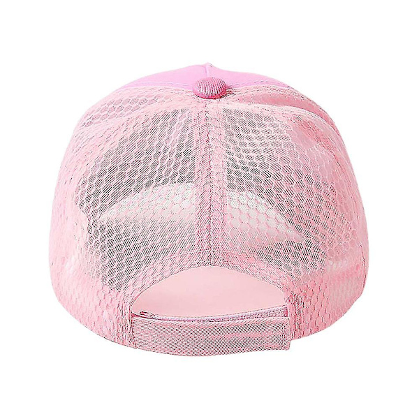 Børnepige Frozen Mesh Baseball Cap Åndbar Hat Sport Udendørs Casual Solhat Gave B