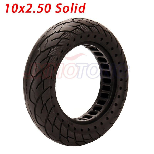 Size 10x2.50 Honeycomb Solid Tyre 10*2.5 Tubeless Tire,thickened Double Honeycomb Wheel Tyre For Electric Scooter Skate Board