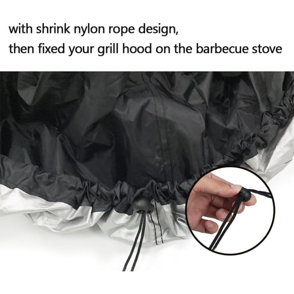 Runde BBQ Covers Cover Cover Grill Cover BBQ Grill Cover Have Kulgrill Grill 70×70cm