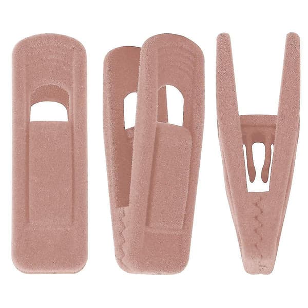 Sammetshängare Clips 20-pack, halkfria sammetsclips, hållbara