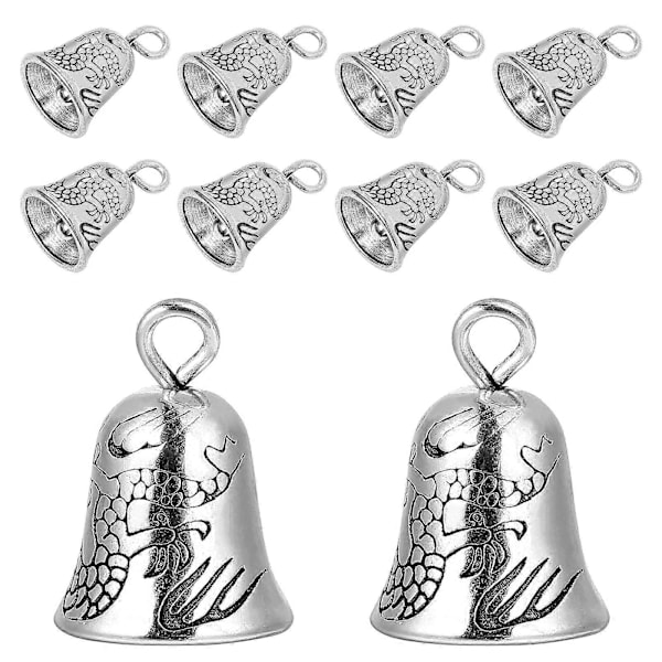 20 st Små Klockor Hantverk Ornament Hängande Klockberlocker Halsband Armband Små Klockhantverk för DIY