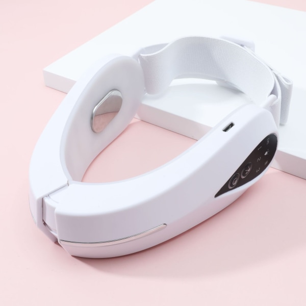 V-face Lifting Enhed Havetrækning V-linje Opstramningsbælte Rød Blå Led Photon Lys Terapi Ems Ansigtsmassager