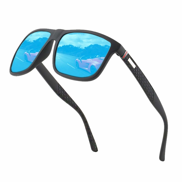 Polariserte solbriller Herre/Kvinner Vintage/Elegant Brilleinnfatning/Klassiske HD Aviator-linser; Solbriller til golf/kjøring/fiske/reiser/friluftssport