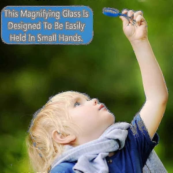(NY) 30-pack färgglada minimagnifieringsglas för barn - Bra
