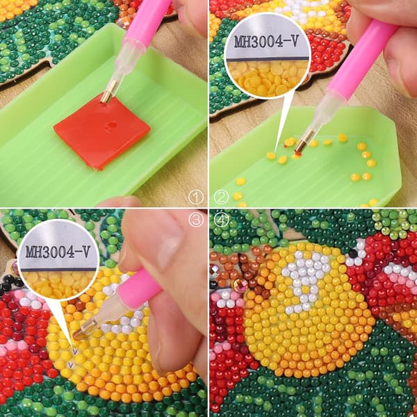Diamantmaleri Dørkranssett DIY 5D Diamantmaleri Jul