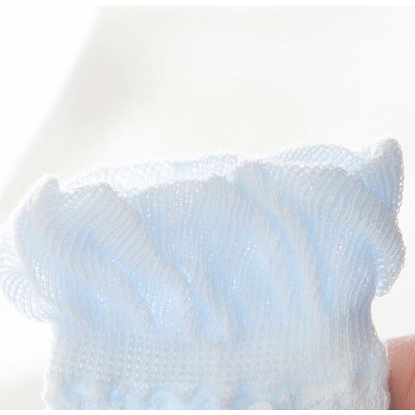 3 Par Babystrumpor med Ankel, Andningsbara Mesh-strumpor, Stretchspets, Mjuka, Söta, Bekväma för 0-5 År Gamla, Vår, Sommar, Höst
