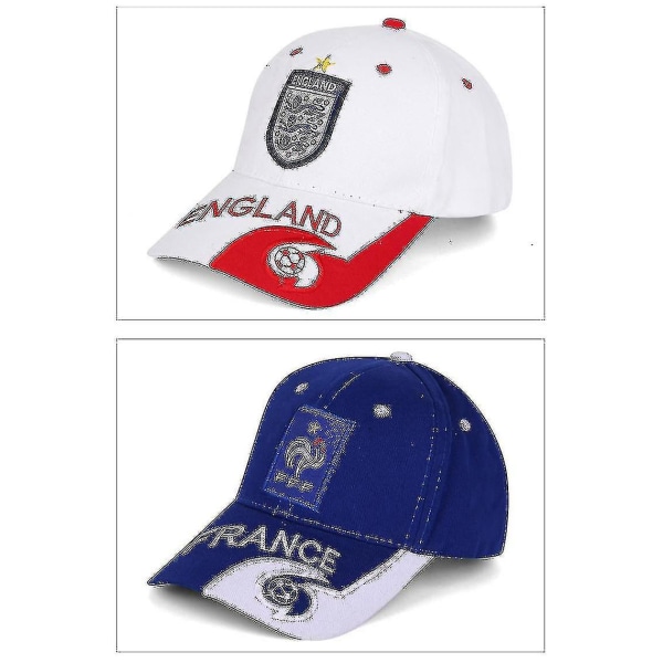 Maailmancupin hattu maajoukkueen kirjontahatun tuuletintarvikkeet aurinkohattutrendi kirjonta baseball cap England