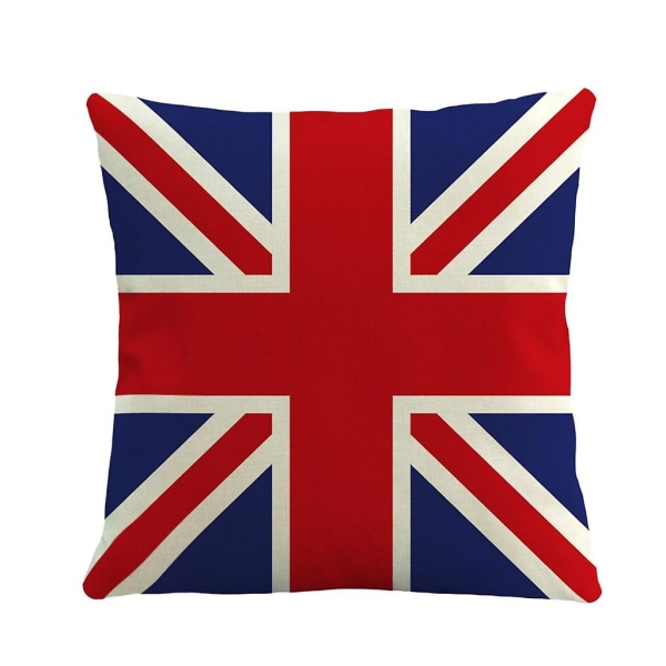Hjem Bil Seng Sofa Britisk Flag Dekorativ Klassisk Putetrekk Putetrekk