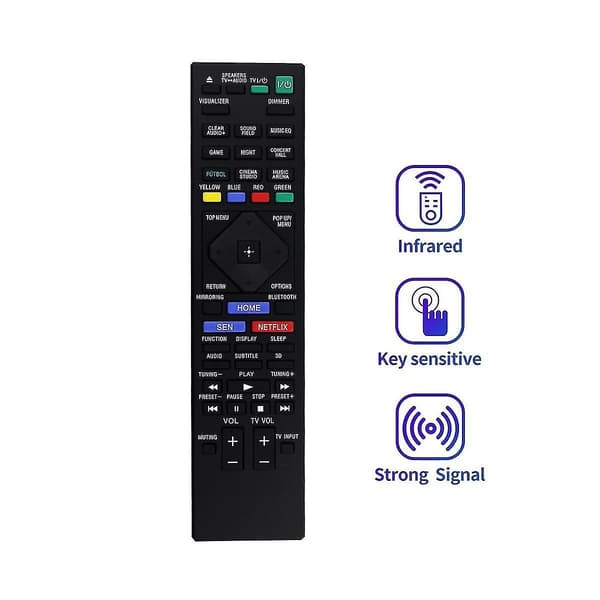 Erstatning -ADP118 Fjernkontroll for Blu-Ray Disc DVD BDV-N7200W BDV-N5200W BDV-N9200W BDV-N7200WL BDVN9200W BDVN9200