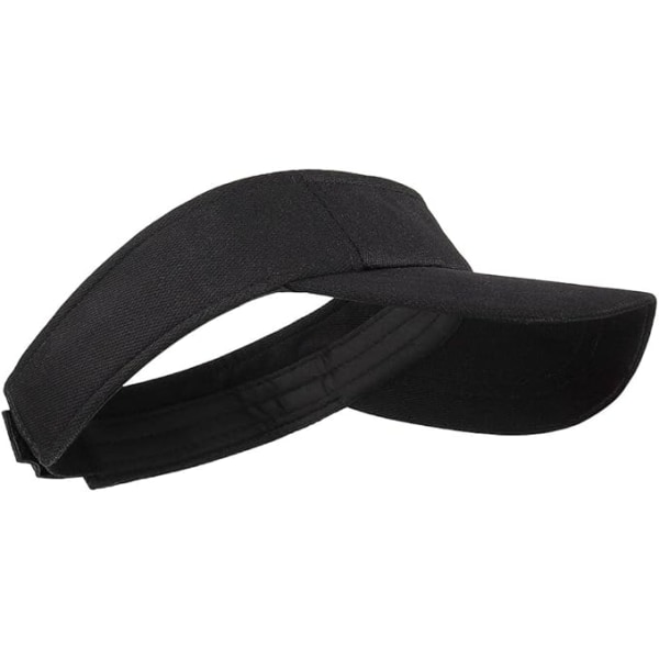 Visirhatt for Kvinner og Menn - Justerbar Solbeskyttelse Baseball Golfhatt for Tenåringer