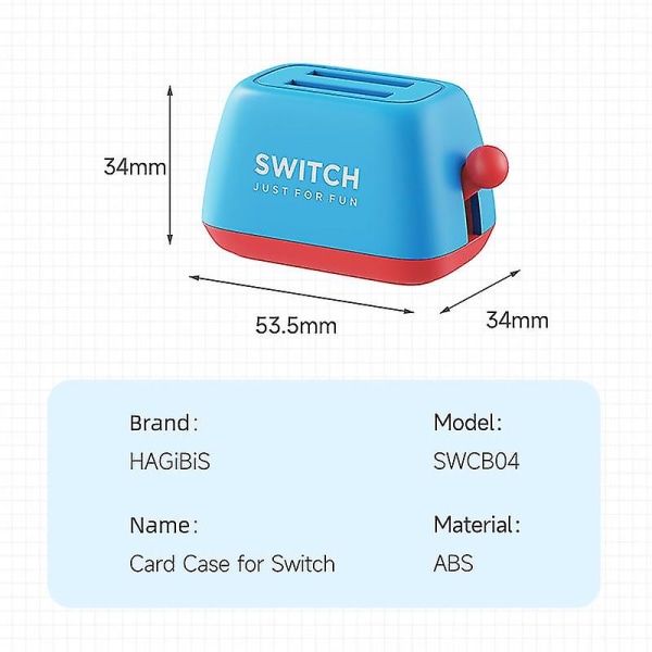 Spelkortfodral för Nintendo Switch Lite/oled Toasterförvaring, Söt Bärbar Kreativ Skyddande Omslag. Yellow Purple