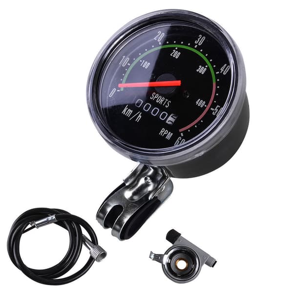 Cykelspeedometer Mekanisk 0-60 Km/t Speedometer