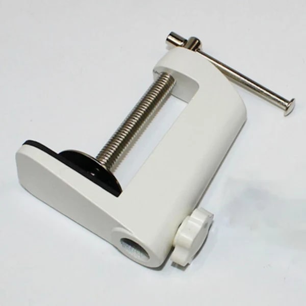 Bordlampeclips, hvid