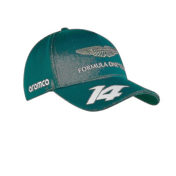 Fashion Alonso F1 Aston Martin F1 Team Basebollkeps Snapback Bomullshatt Justerbara Kepsar Solhattar Gorras Hombre Fernando Gorra