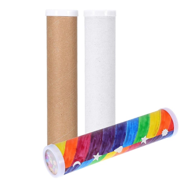 3 st DIY Kalejdoskop Tillverkningsmaterial Tom Kalejdoskop Tillverkningssats Leksaker för Barn
