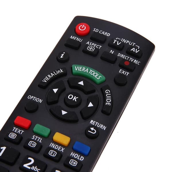 Erstatningsfjernbetjening til Panasonic N2QAYB EUR Sort one size