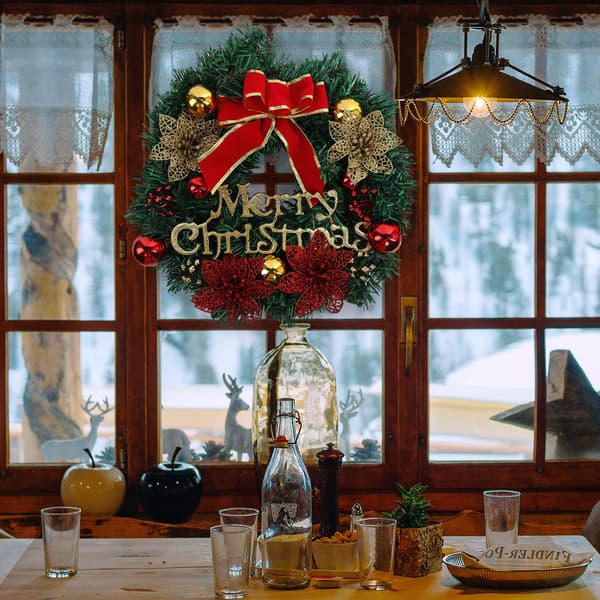 Julepynt krans kunstig julekrans julepynt
