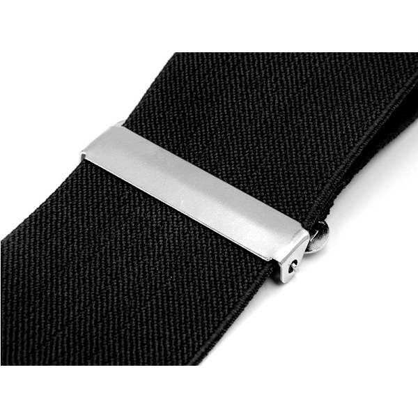 Hängslen för män X-formade justerbara 5 cm breda