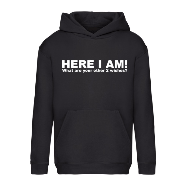 Here I Am - Hoodie / Tröja - BARN svart Svart - 116