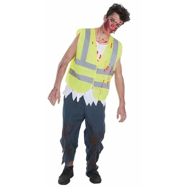 Zombie-kostyme for voksen sjåfør M/L (3 deler)