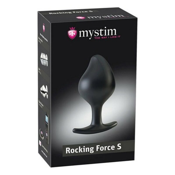 Analplugg Rocking Force Mystim 5 Black (9,5 cm)