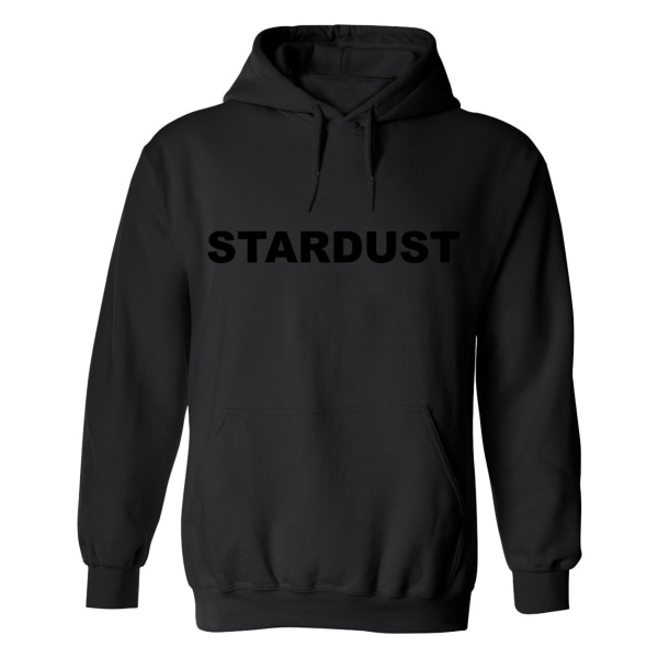 Sort på svart - STARDUST - Hettegenser / Genser - UNISEX Svart - 2XL