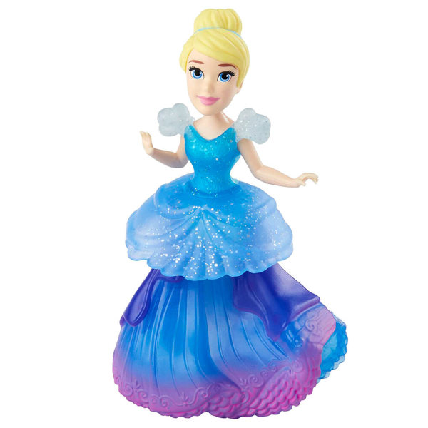 Disney Princess Tuhkimo Royal Clips setti 2 hahmoa 9cm