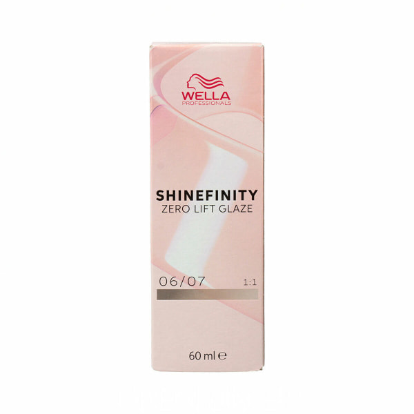 Permanent hårfäg Wella Shinefinity Nº 06/07 (60 ml)