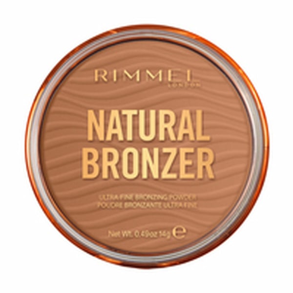 Brunt kompakt pudder Natural Rimmel London Natural Bronzer Nº 002 Sunbronze 14 g