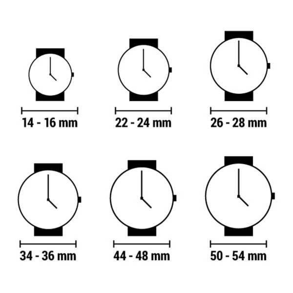 Damklocka Chronotech CT7017L-01 (Ø 25 mm)