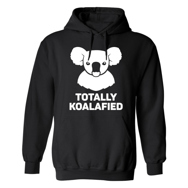 Totally Koalafied - Hoodie / Tröja - DAM Svart - 3XL