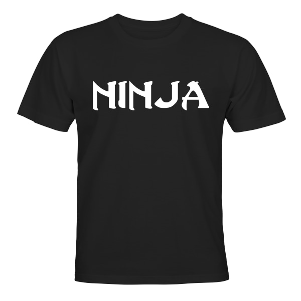 Ninja - T-PAITA - LAPSET musta Svart - 118 / 128