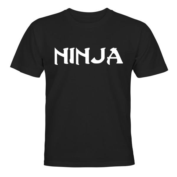 Ninja - T-SHIRT - BØRN sort Svart - 142 / 152