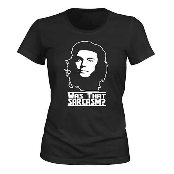 Was That Sarcasm - T-SHIRT - DAME svart XS