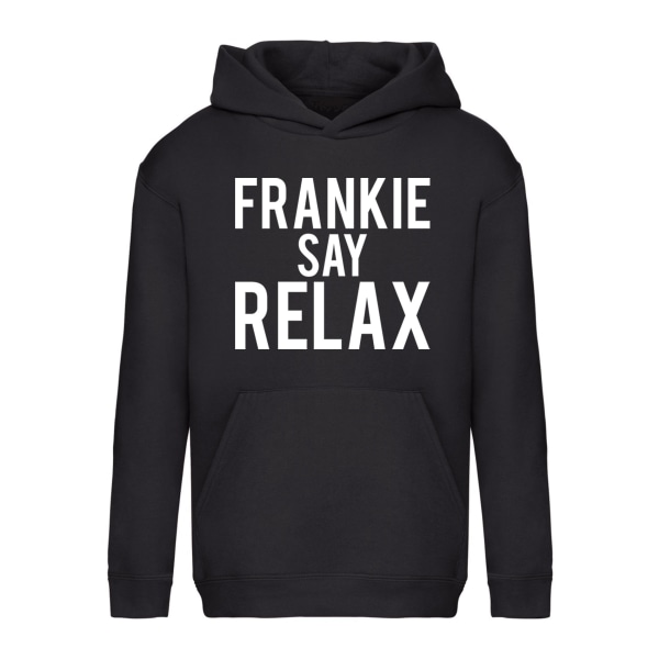 Frankie Say Relax - Hættetrøje / Sweater - BØRN sort Svart - 116